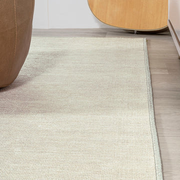Luola Minimalist Geometric Machine-washable Area Rug